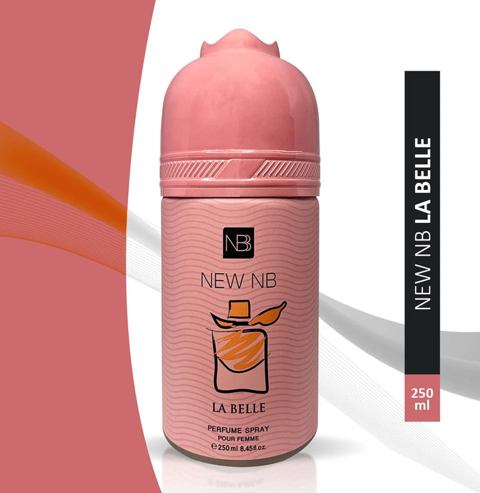 NEW NB LA BELLE PERFUME SPRAY 250ML FOR WOMEN