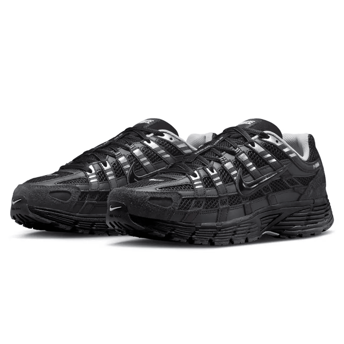 Nike P-6000 'Suede Anthracite Metallic Silver' - Bascora