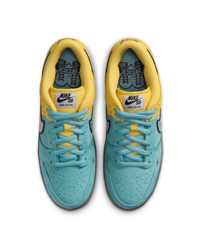 Nike SB Dunk Low Pro Lightning and Denim Turquoise