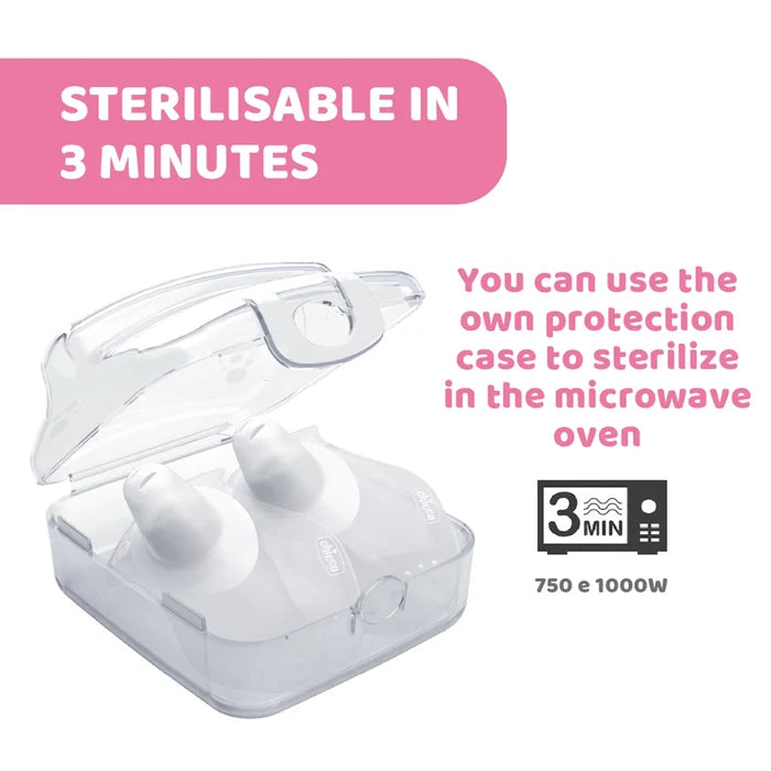 Nipple Shields Silicone S-M