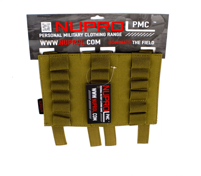 Nuprol PMC Shotgun shell lomme i tan farve, til airsoft spil