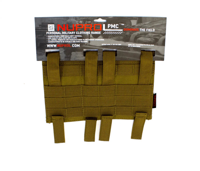 Nuprol PMC Shotgun shell lomme i tan farve, udstillet alene