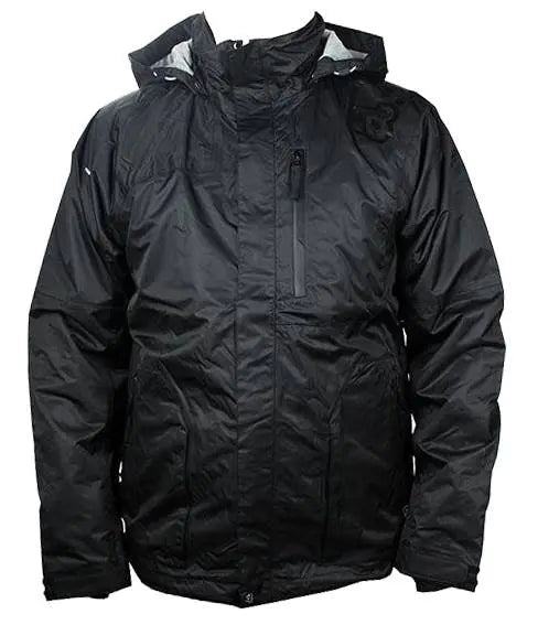 Ocean Abeko, Splitjakke, Sort, fritidsjakke, regnjakke, herrejakke, outdoorbeklædning, tøj