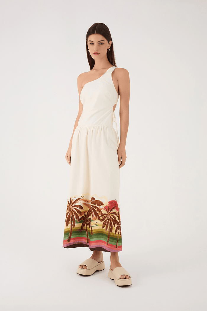 Off-White Horizonte One-Shoulder Side Cut-Out Maxi Dress_3