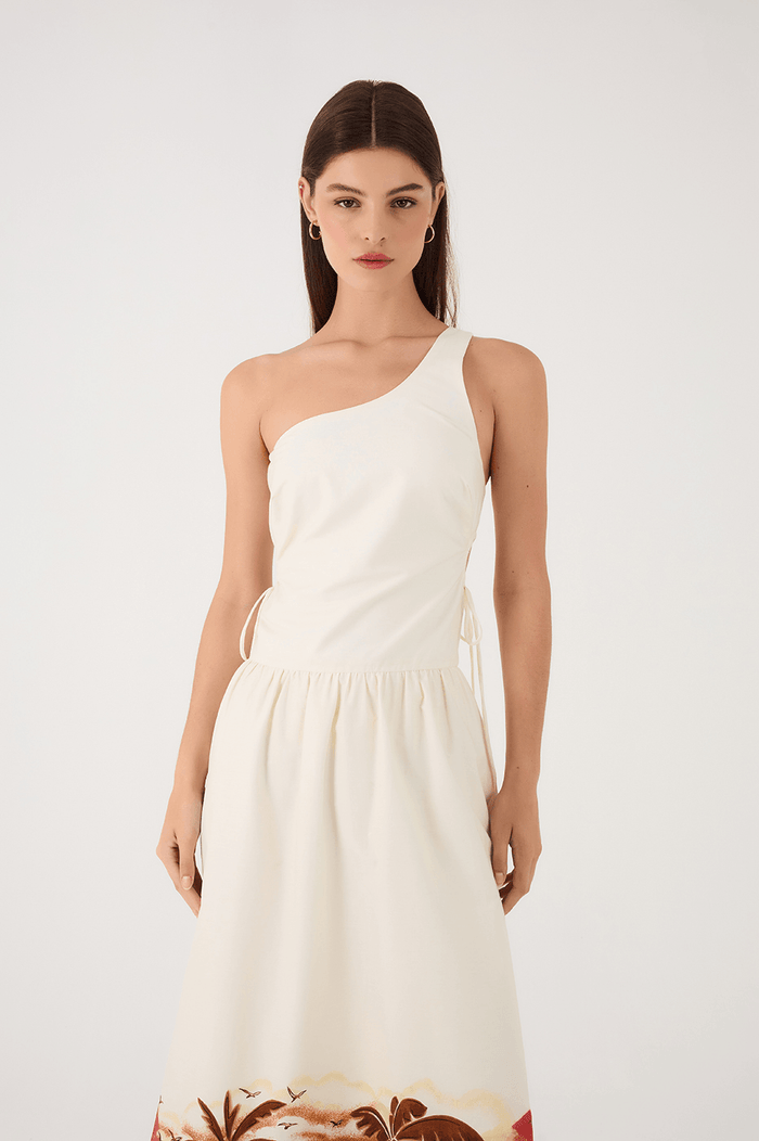 Off-White Horizonte One-Shoulder Side Cut-Out Maxi Dress_4