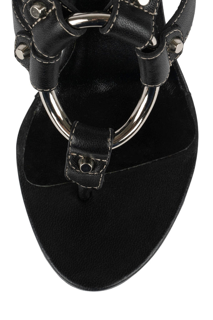 PAISLEY Jeffrey Campbell Wedge Sandal Black