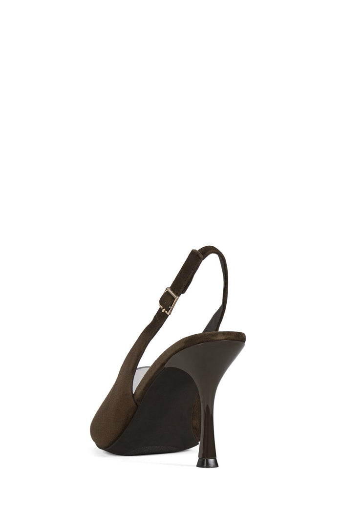 PATRIZIA Jeffrey Campbell Heeled Sandal Brown Suede