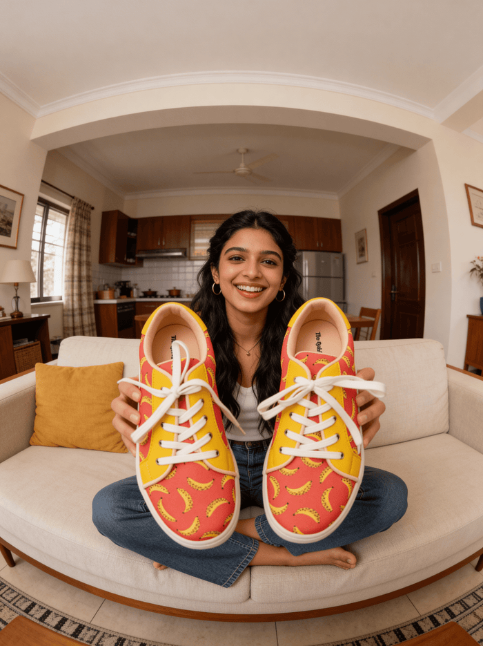 Peel Appeal Sneakers - The Quirky Naari