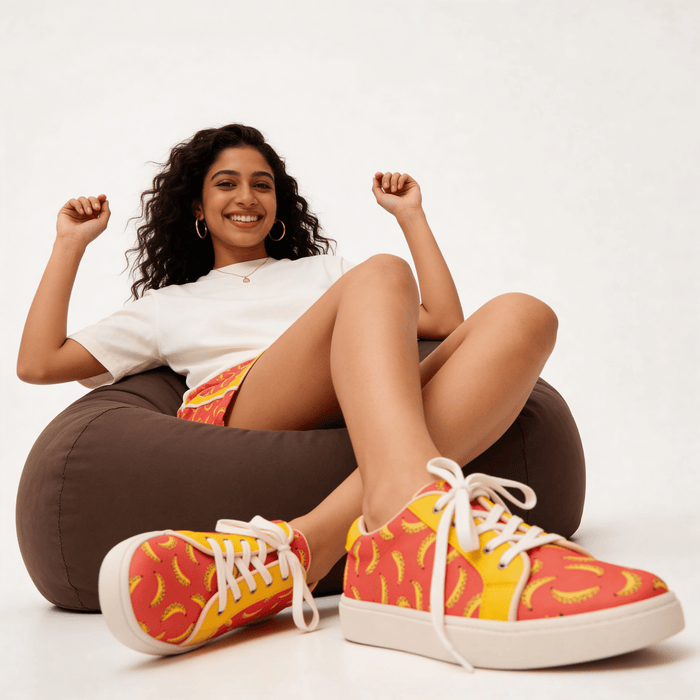 Peel Appeal Sneakers - The Quirky Naari