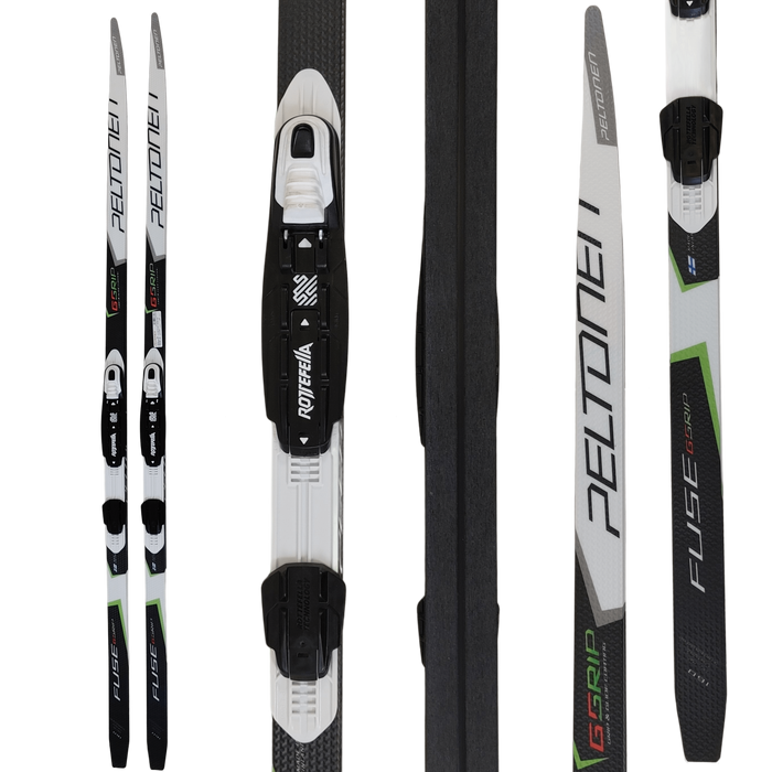 A product picture of the Peltonen G-Grip FUSE Classic Skis & Rottefella BASIC NNN Binding 2023 CLEARANCE