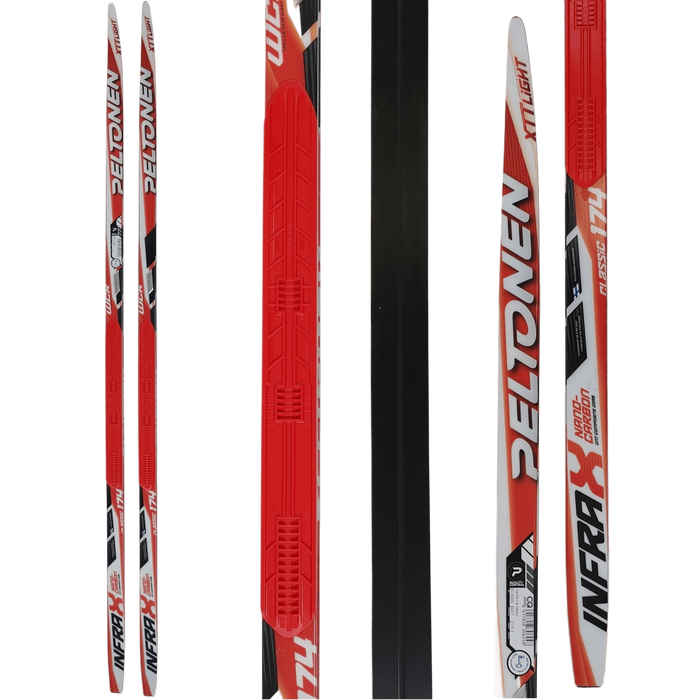 A product picture of the Peltonen INFRA NANO LW 174cm Soft Flex 2013 Classic Skis CLEARANCE
