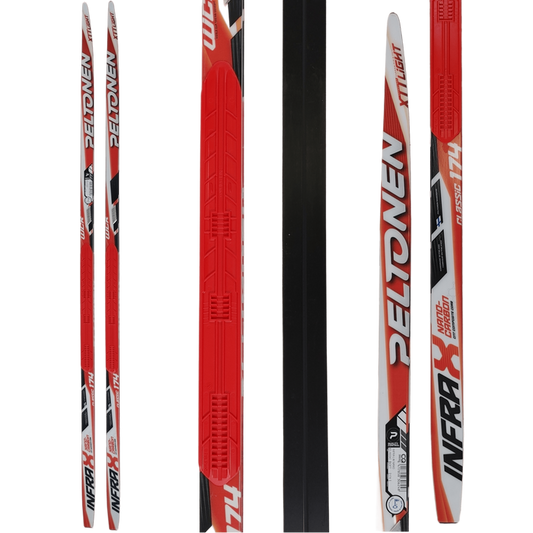 A product picture of the Peltonen INFRA NANO LW 174cm Soft Flex 2013 Classic Skis CLEARANCE