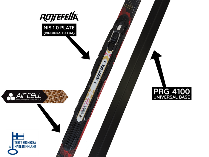 A product picture of the Peltonen SUPRA X LW Skate Skis 2020 B-GRADE MINOR DEFECTS