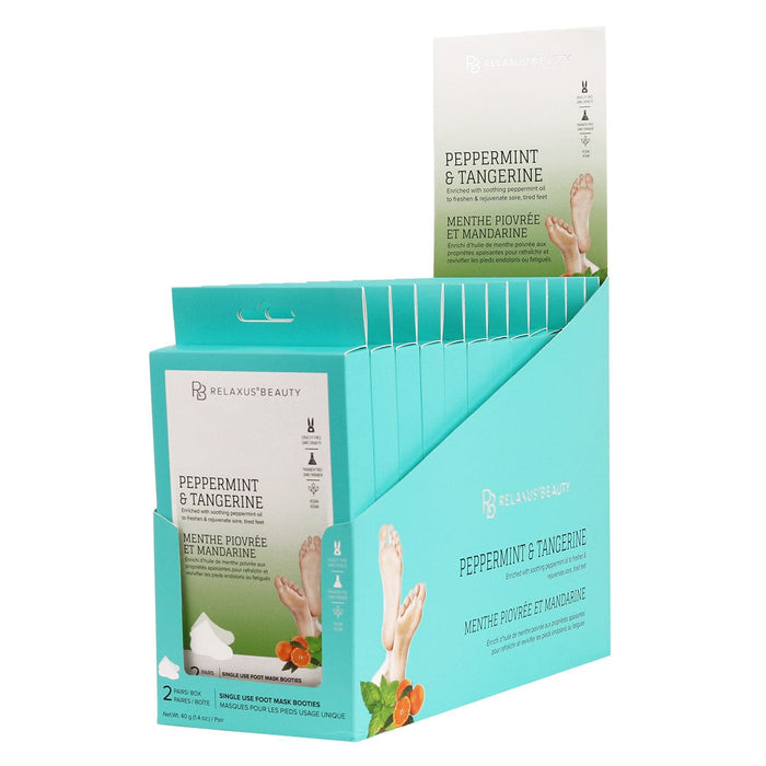 Peppermint and Tangerine Foot Treatment