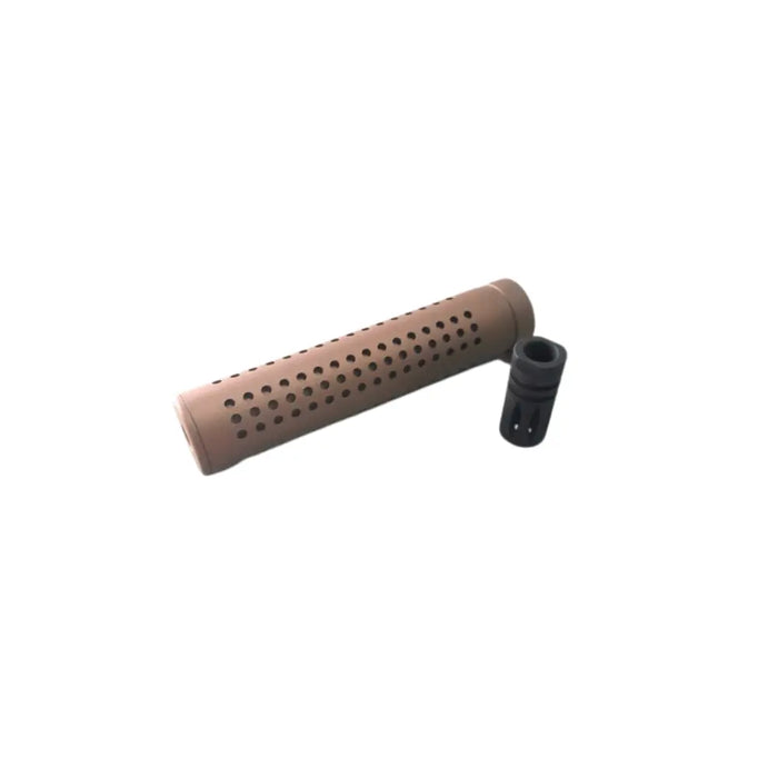 Pirate Arms KAC QD lyddæmper 175 mm, Tan Pirate Arms