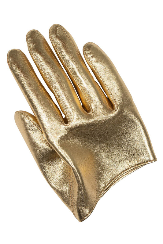 PIT-CREW GLOVES Gold Metallic 3