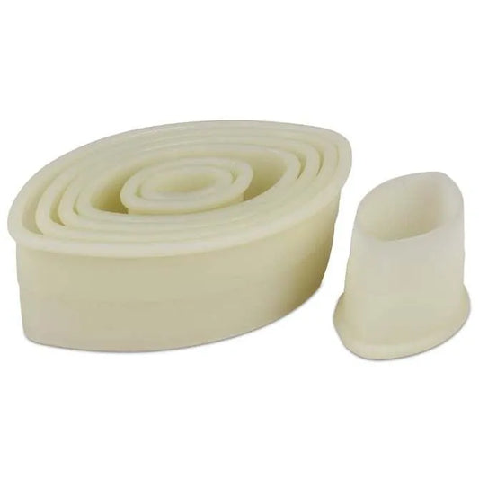 Plain Barquette Cutter Set - 7 Piece