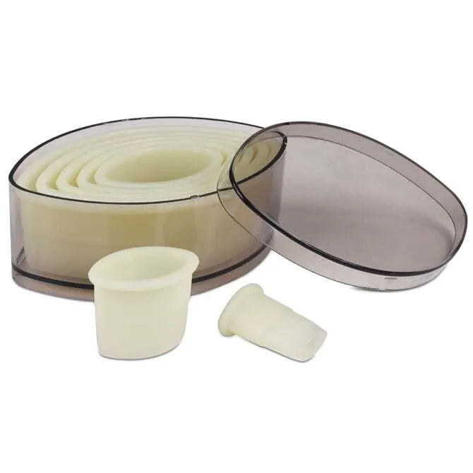 Plain Barquette Cutter Set - 7 Piece
