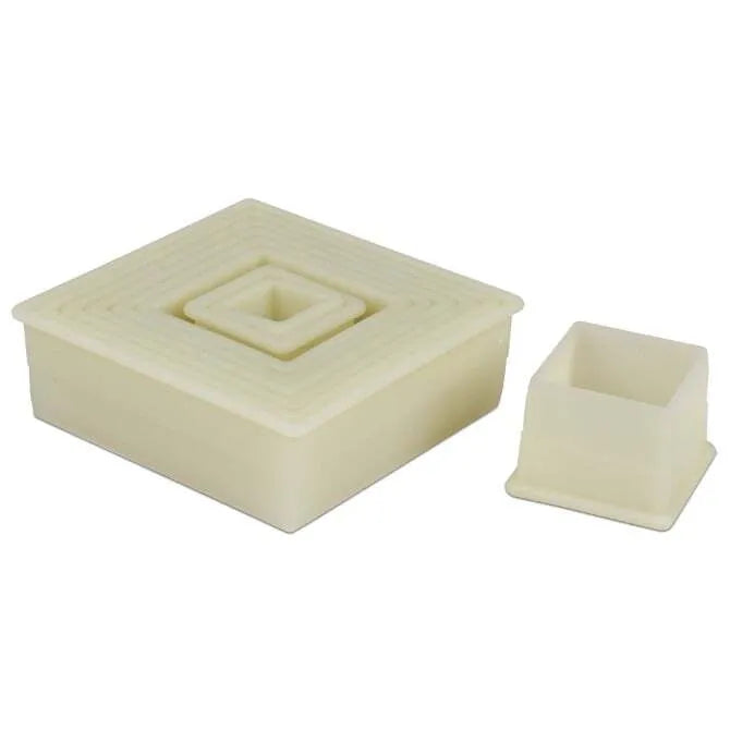 Plain Square Cutter Set - 9 Piece