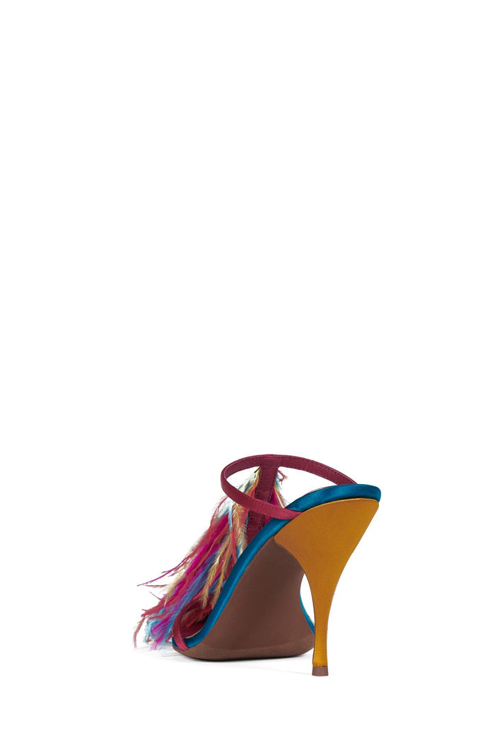 PLUMA Fuchsia Satin Combo