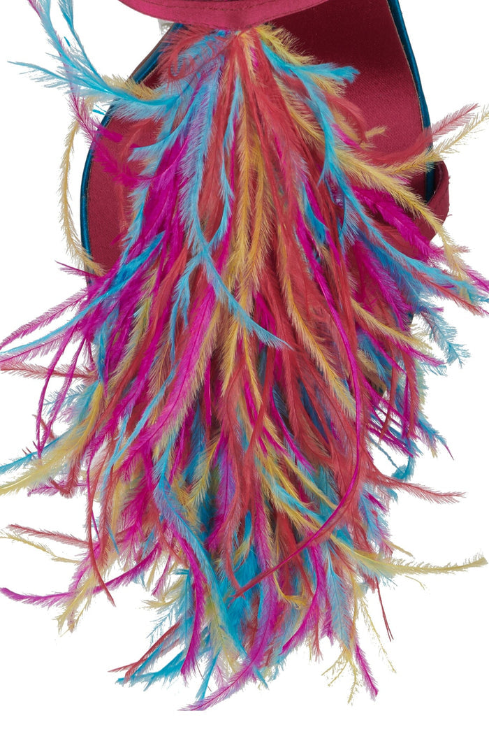 PLUMA Fuchsia Satin Combo