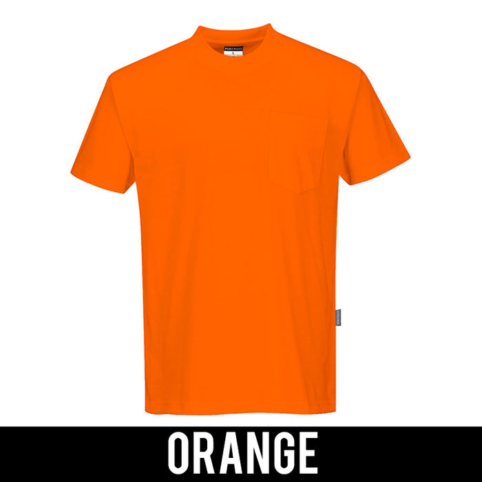 Portwest Cotton Blend T-Shirt, Non-ANSI