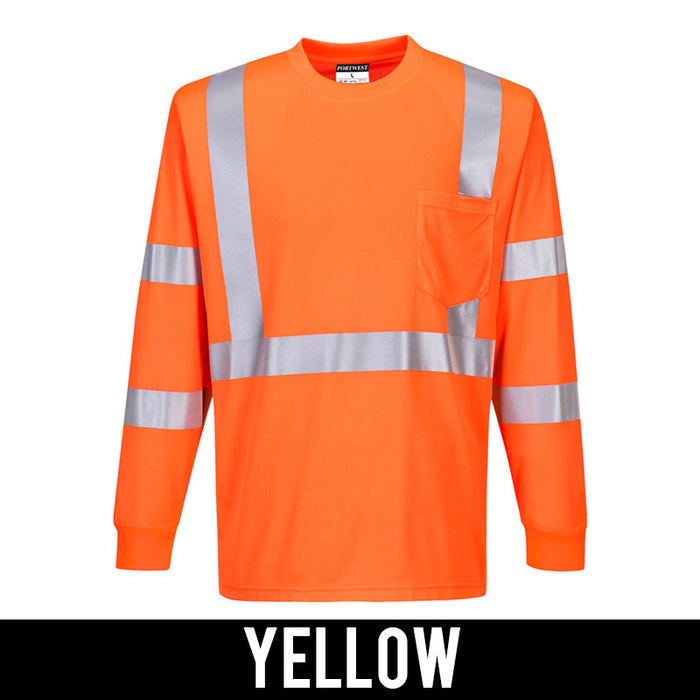 Portwest Hi-Vis Long-Sleeve Shirt
