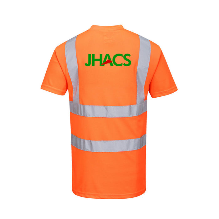 Portwest Hi-Vis Short-Sleeve Shirt, Orange