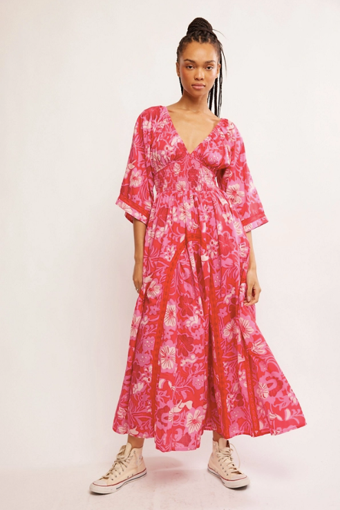 Printed Dixie Maxi - Ruby Combo