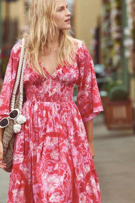 Printed Dixie Maxi - Ruby Combo