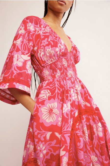 Printed Dixie Maxi - Ruby Combo