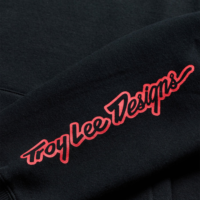 Pullover Hoodie Badge Black / Gray
