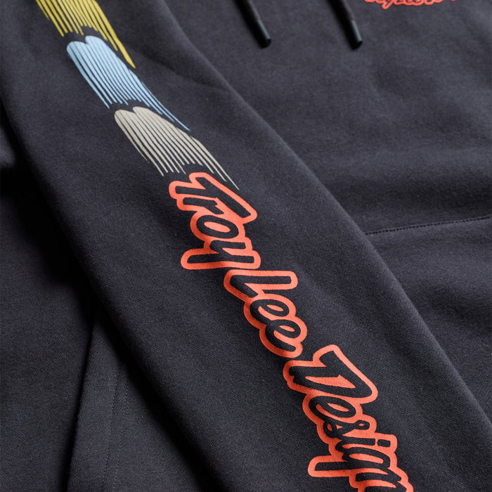 Pullover Hoodie Peace Out Carbon / Black