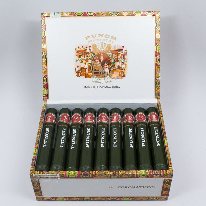 Image of the Punch Coronations en Tubos Cigar