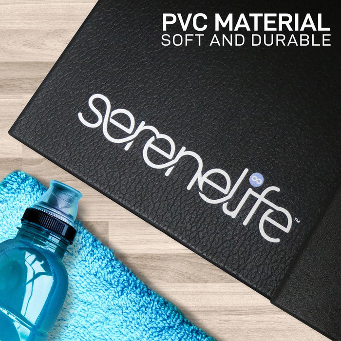 Pvc Bike Mat - Durable With Non-Slip Texture, Portable & Easy To Store