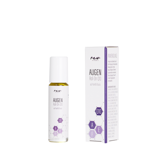 raw Naturkosmetik - Augen Roll-On Q10