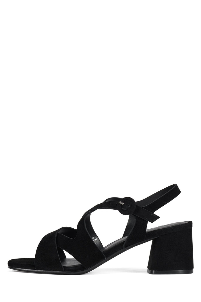 RAYET Black Suede