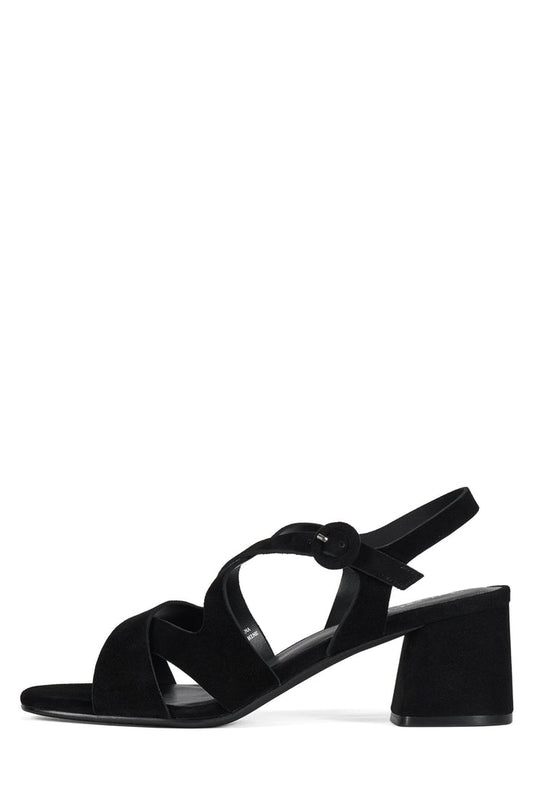 RAYET Black Suede