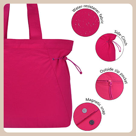 Red NGIL Shopper Tote Bag