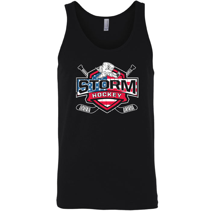 Red, White & Storm Tank