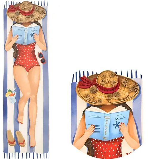 Relax Girl Origamo Bookmark