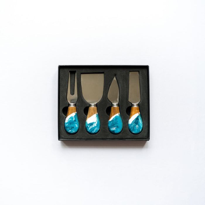 Resin Art  Cheese Spreader Set -Ocean Vibes