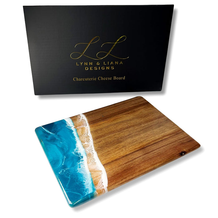 Resin Art Date Night Charcuterie Board