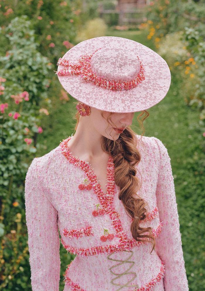 Rose Afternoon Tea Tweed Skirt
