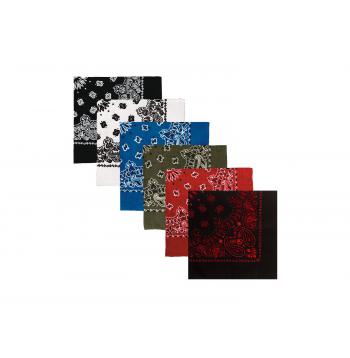 Rothco Trainmen Paisley Bandana – Extra-Large - 27” X 27"