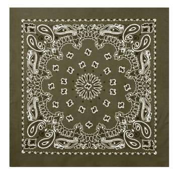 Rothco Trainmen Paisley Bandana – Extra-Large - 27” X 27"