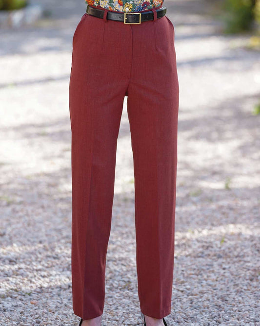 Sandown Trousers  Ladies - Rust - Country Collection