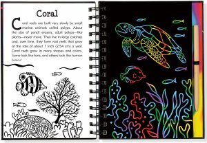 Scratch & Sketch Under the Sea