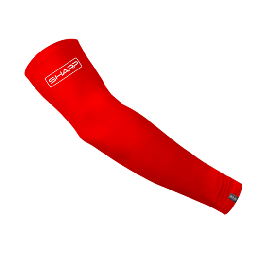 Sharp Adult Arm Sleeve - Red