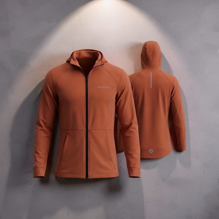 Sharp Ultra Fit Track Jacket - Rust